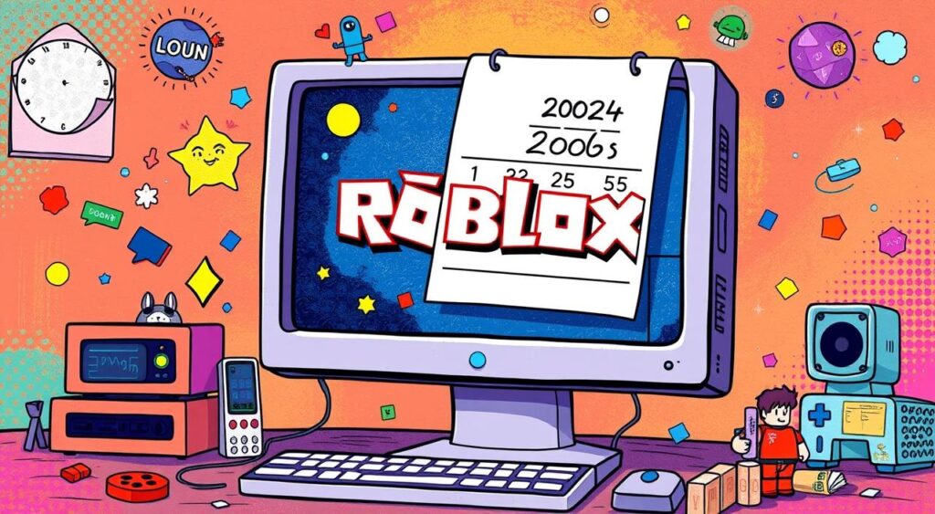 data de lançamento do roblox