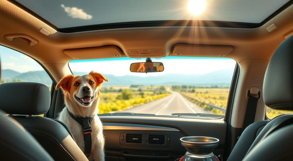 viajar com cachorro de carro