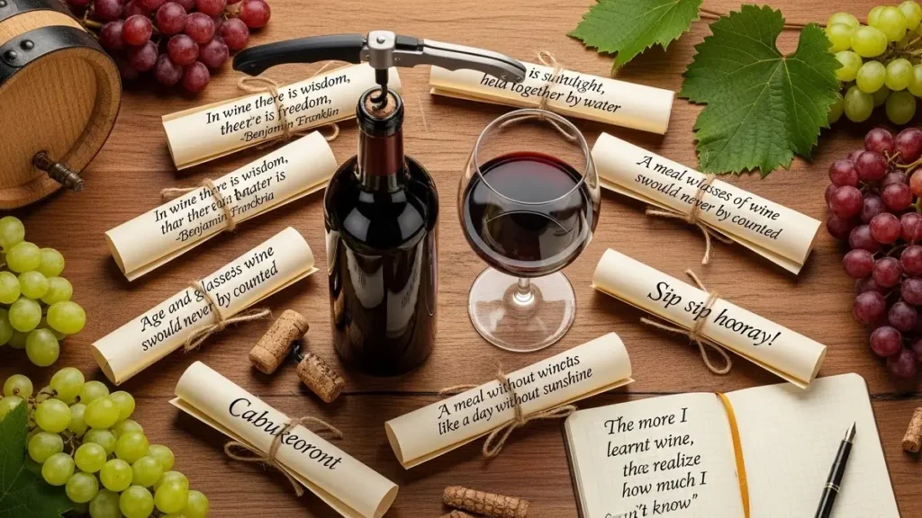 76 frases sobre vinho para celebrar momentos especiais