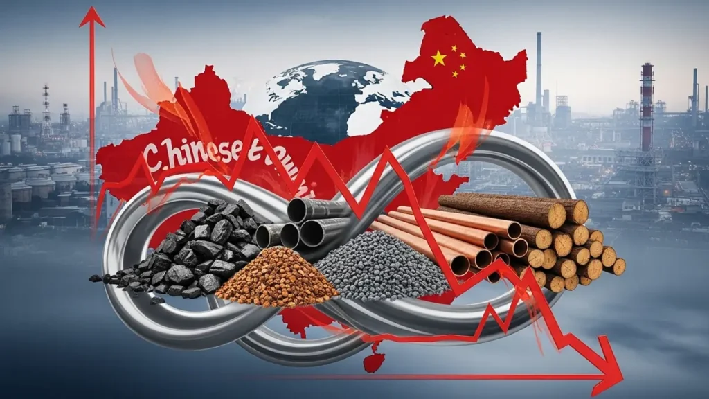 Desaceleração da economia chinesa e seu impacto em commodities e Brasil