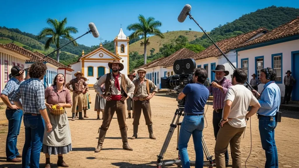 Quando foi gravado a novela Roque Santeiro no interior