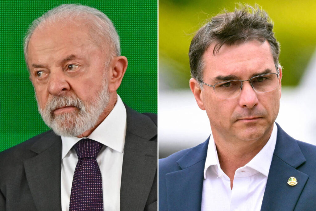 Lula e Flávio Bolsonaro duelam por alianças estaduais