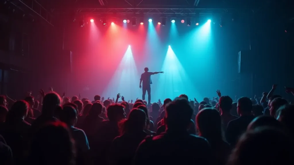 Como os filmes de shows ao vivo são gravados e produzidos